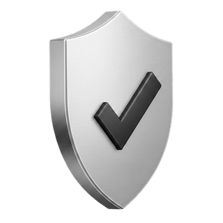 Approval checkmark icon in 3D on the Merit Tallidenment how it works page